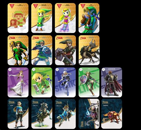 nintendo switch amiibo cards zelda